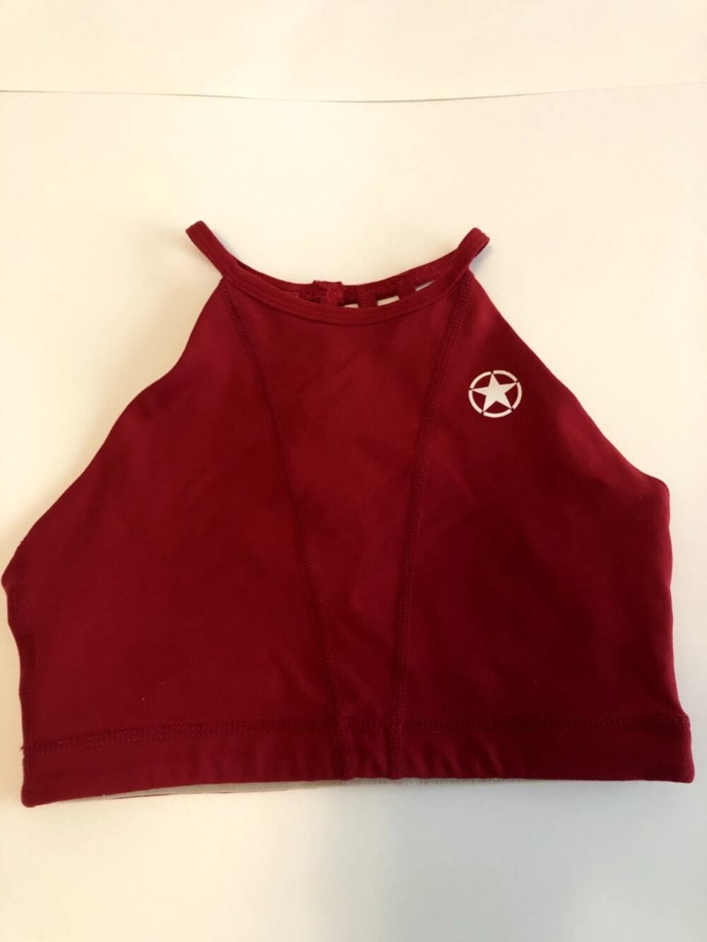 Savage Barbell Sports Bra Red Size XS